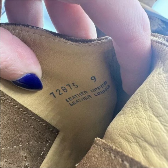 J. Crew Men’s Leather Brown Roper Boots Size 9 - Picture 14 of 16